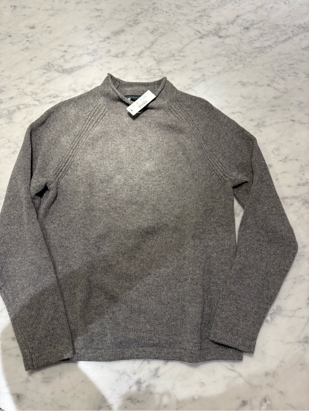 J. Crew Women’s Gray Heather Rollneck Sweater